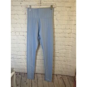 CARBON38 Pants Womens Leggings Blue High Rise Athletic Small